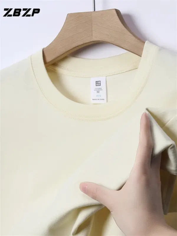 ⁦T-shirt Over size  100% coton⁩ - الصورة ⁦5⁩
